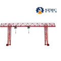 Hot Sale Single Girder Gantry Crane Mhe with Double Hoist Price